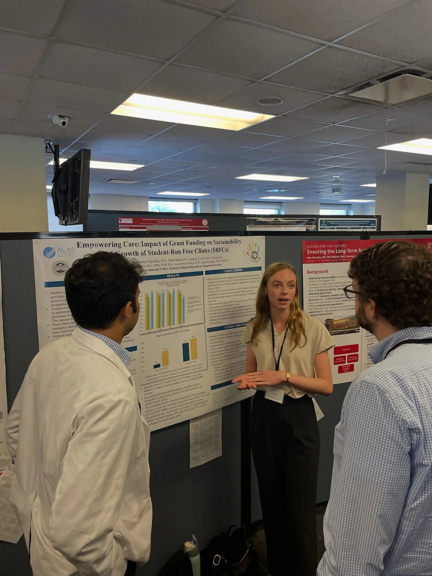 Recently, our clinic had the opportunity to travel to Chicago, Illinois for the Annual Society of Student-Run Free Clinics Conference! We got to present and share about our projects, have some good quality team bonding, but most importantly, we got t