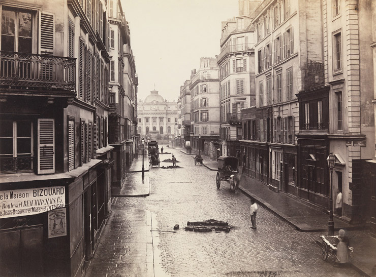  The Rue de Constantine before renovation, by Charles Marville &nbsp; via   