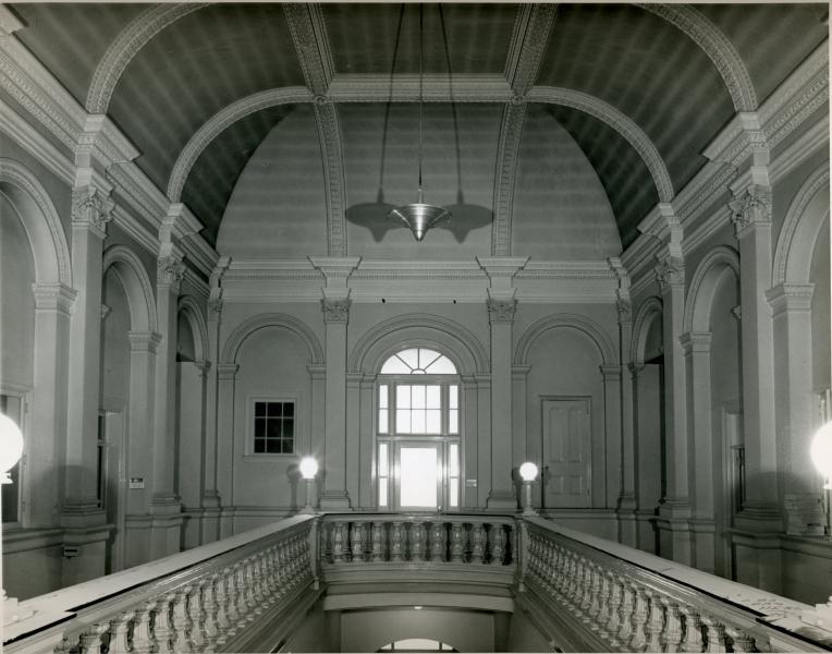  Stair Hall, 1956   via   