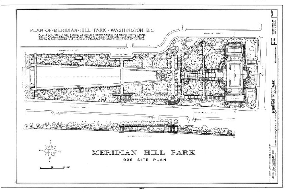  1928 plan of the park,   via   