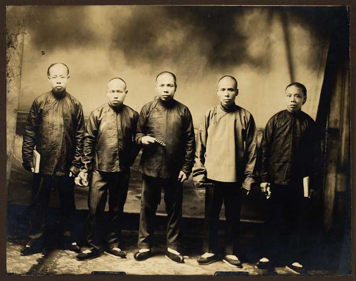  Chinese immigrants in California, 19th c  via  