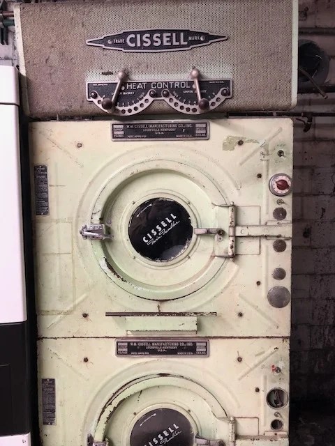 Cissell stacked dryer