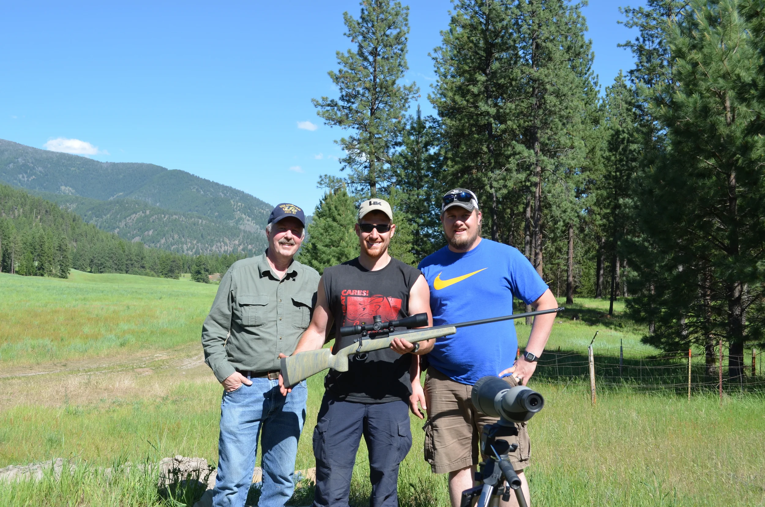  (L-R) Thom Butcher, Transient Outdoorsman, Zach Butcher 
