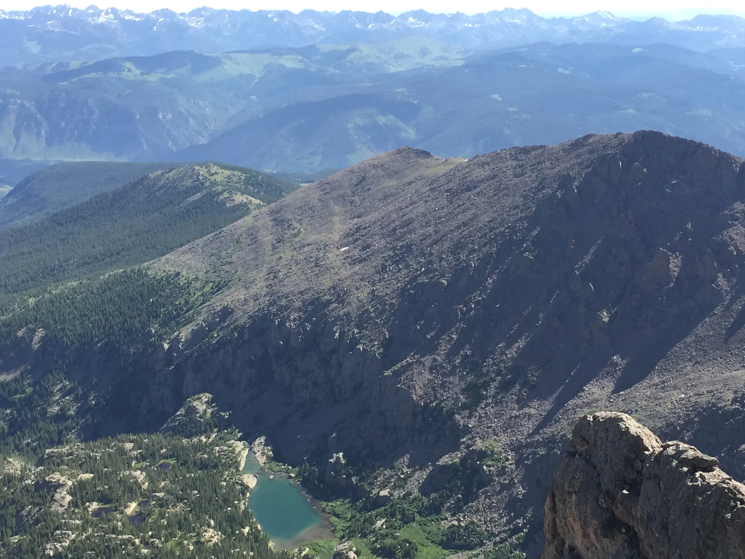 Looking East from the summit