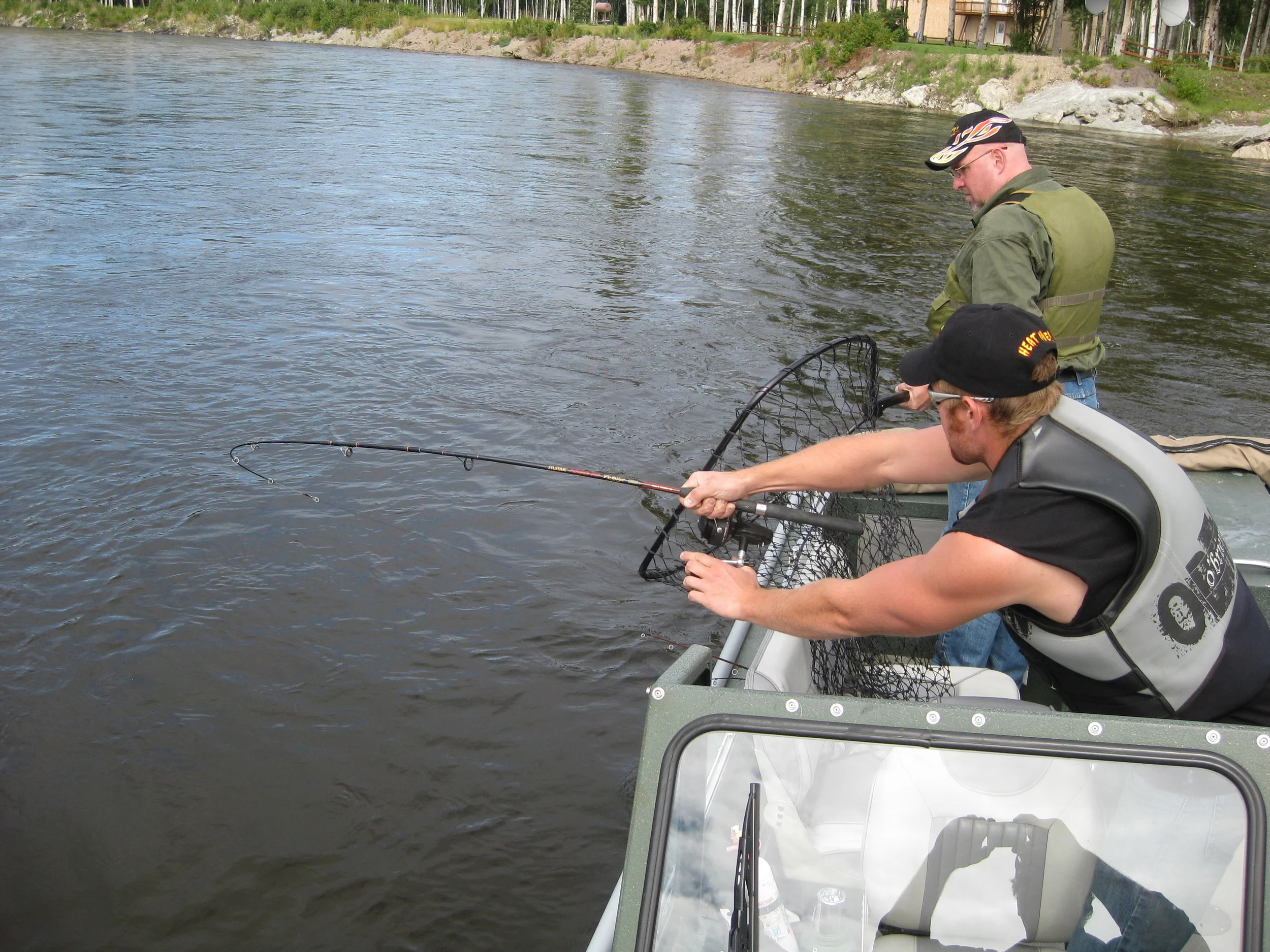 Fishing King Salmon near Fairbanks