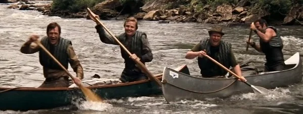 Why are they happy? Because they have nicely broken in boots.
