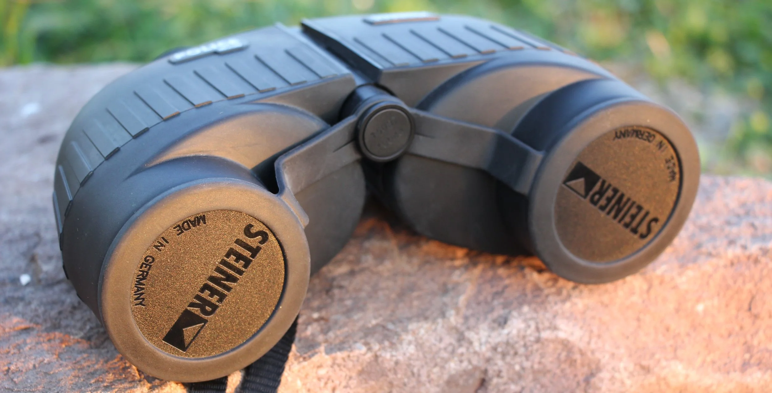 Steiner's end caps click firmly into place, unlike those on some high-dollar optics.
