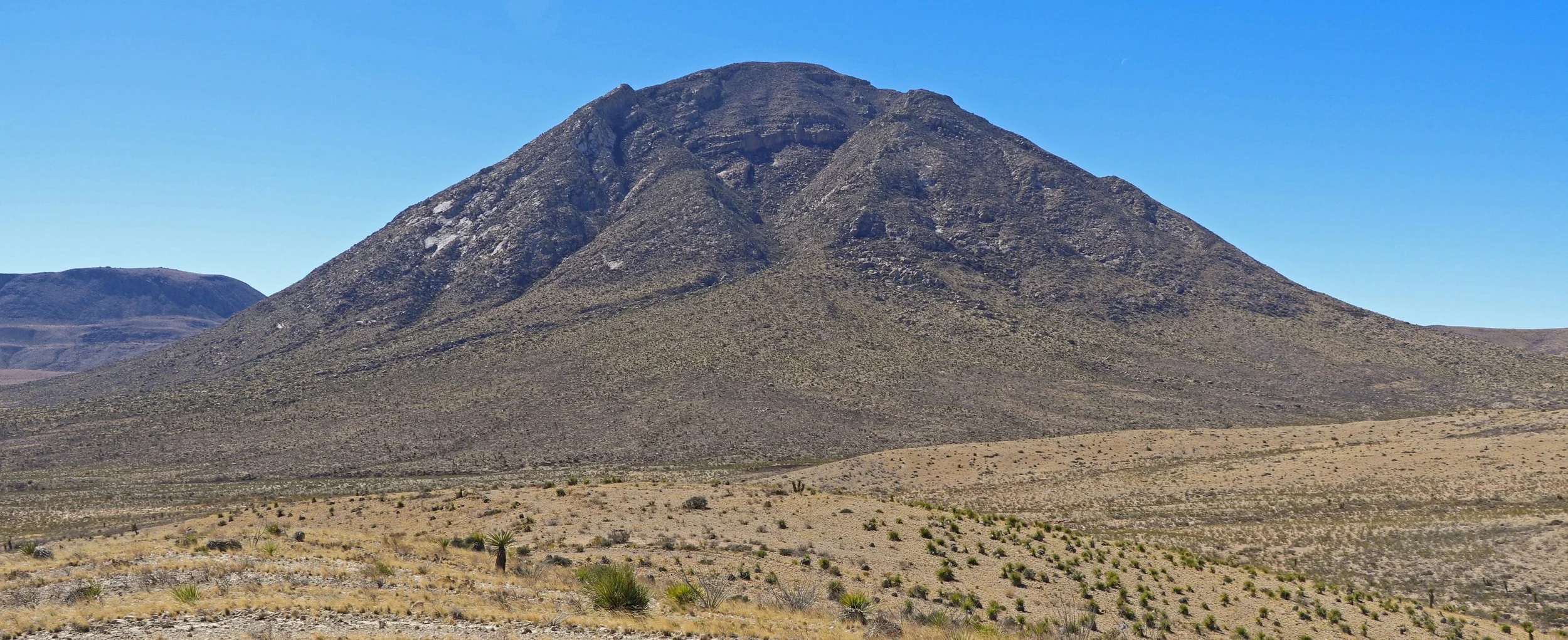 One of the mountains we glassed near the Texas border.