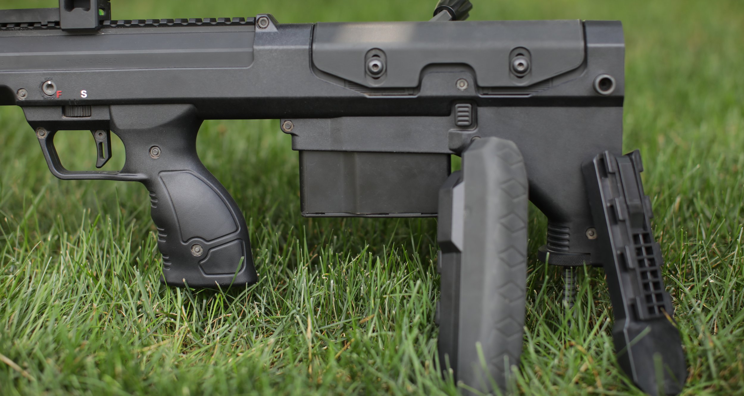 Shims and a great recoil pad make shooting from any position a breeze.