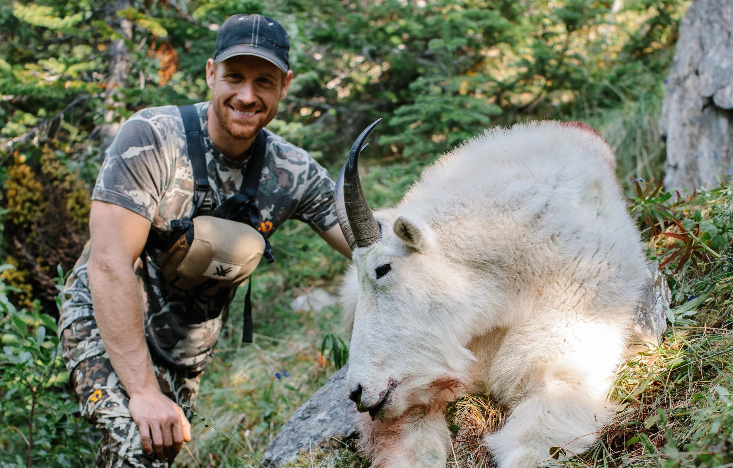 My billy unofficially scored 53.5”, enough for Boone and Crockett all-time records.