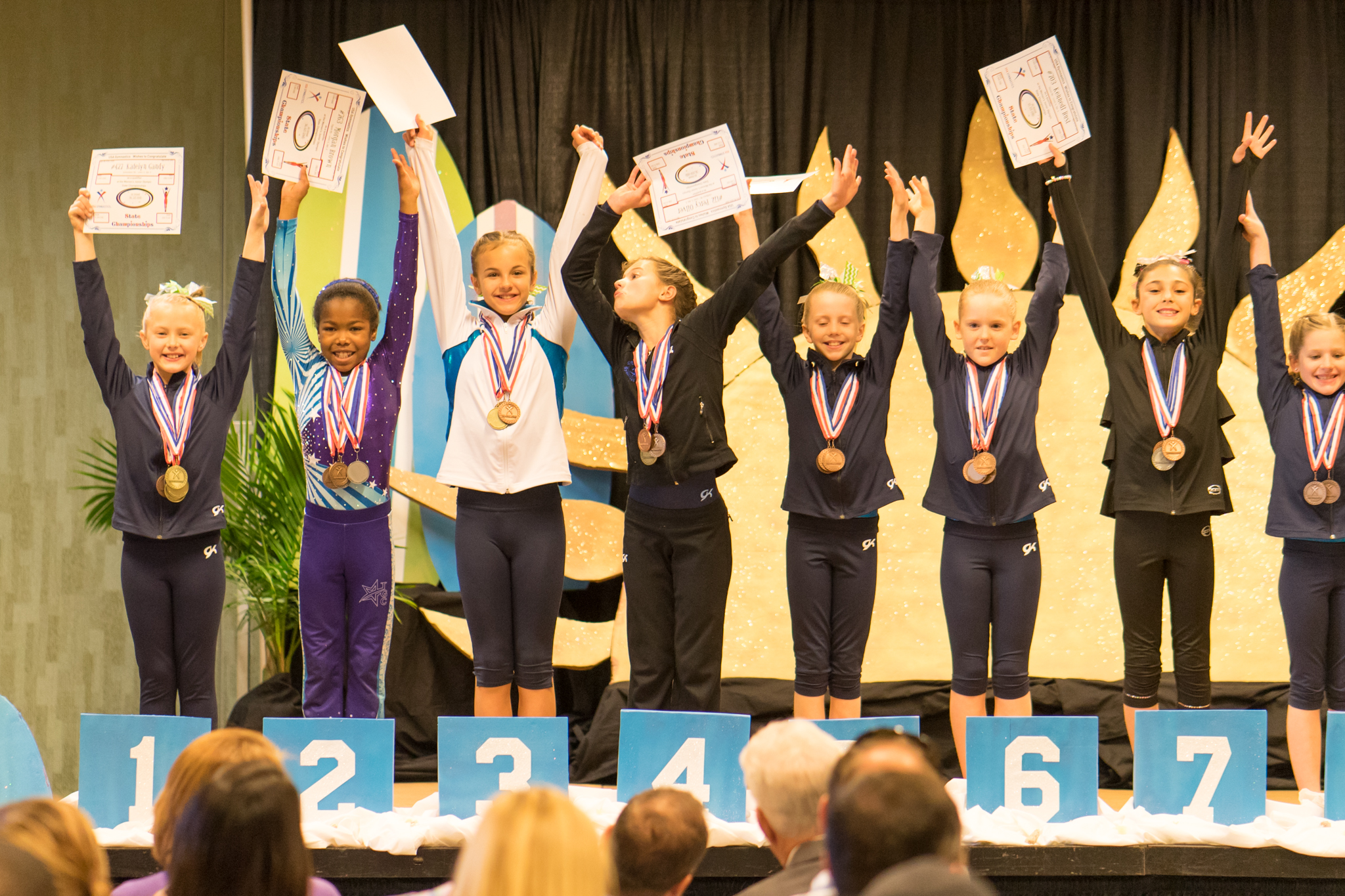 Level 6 2nd Place All-Around in the MS State Championship 2016=17 Season!