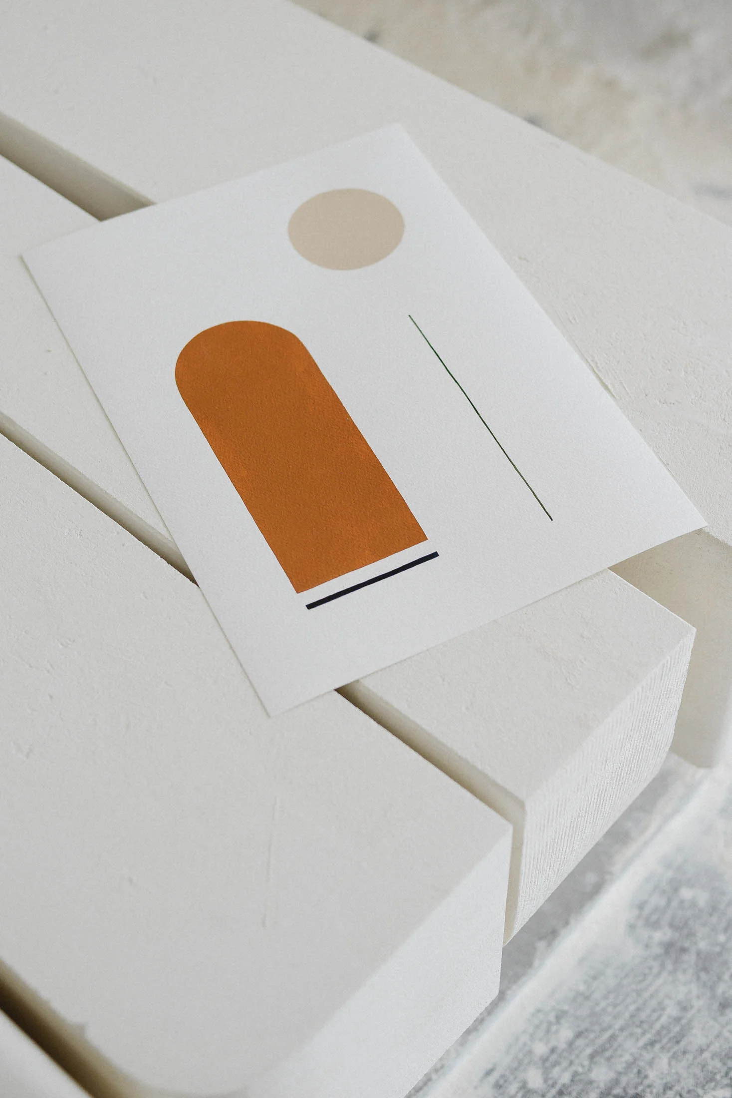Bobby Clark Terracotta Arch Print