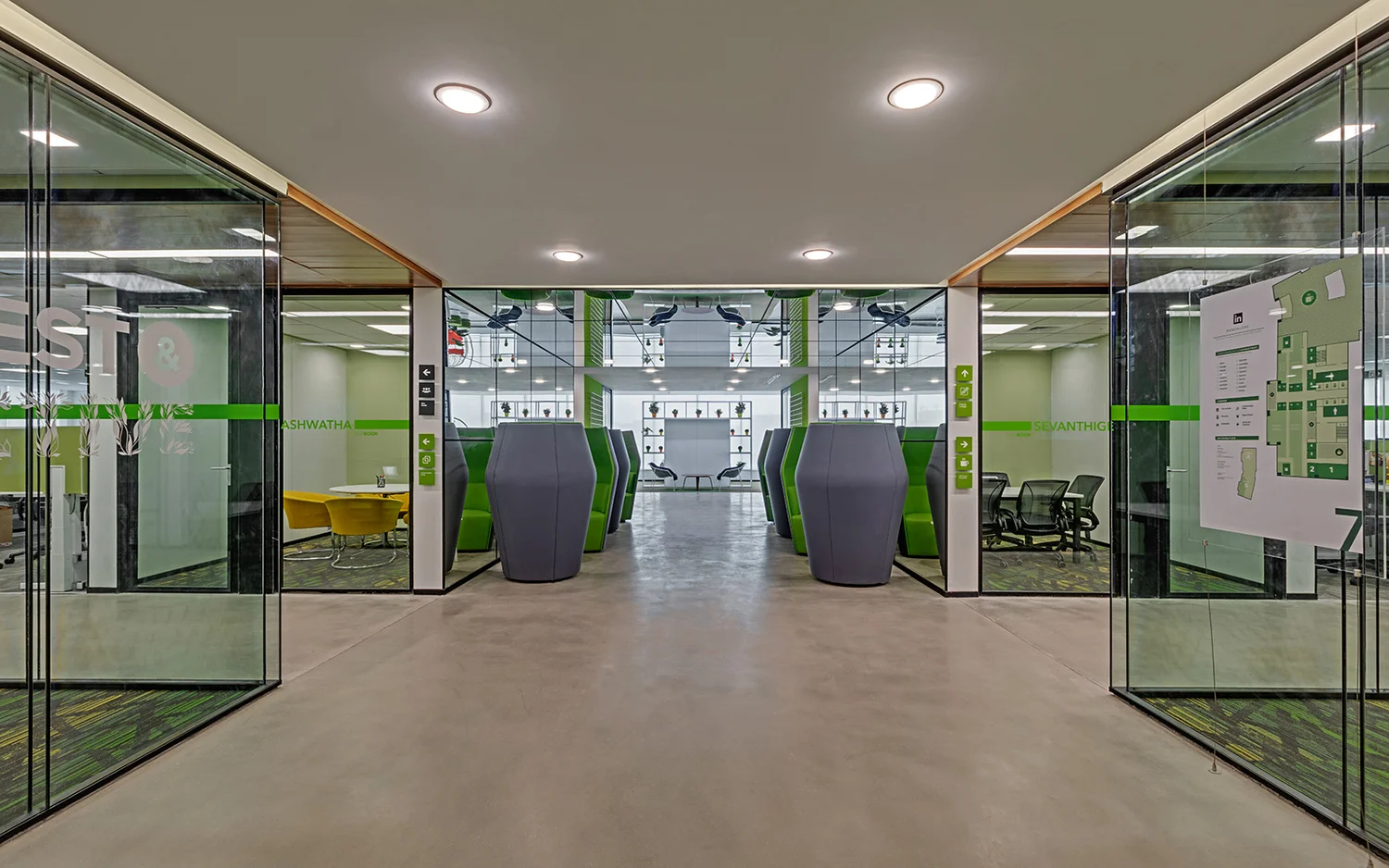 Linkedin-Bangalore-Office-Greenhouse-Bhushanraj