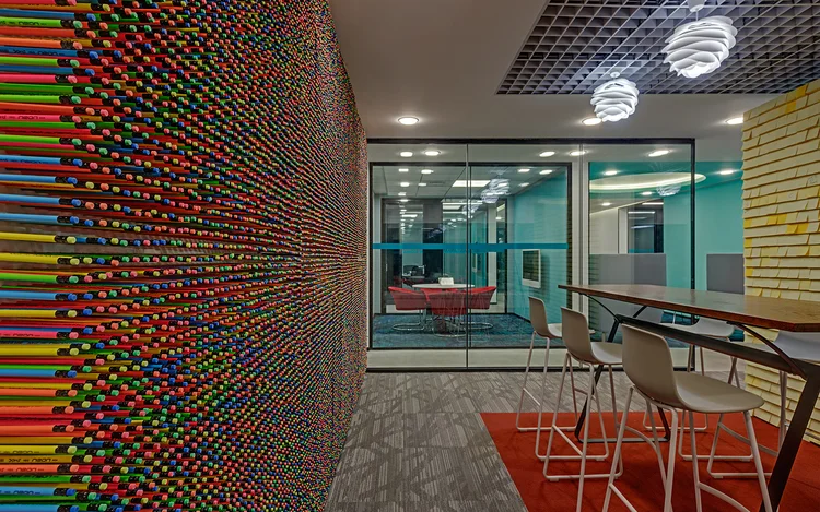 Linkedin-Bangalore-Office-Library-Bhushanraj