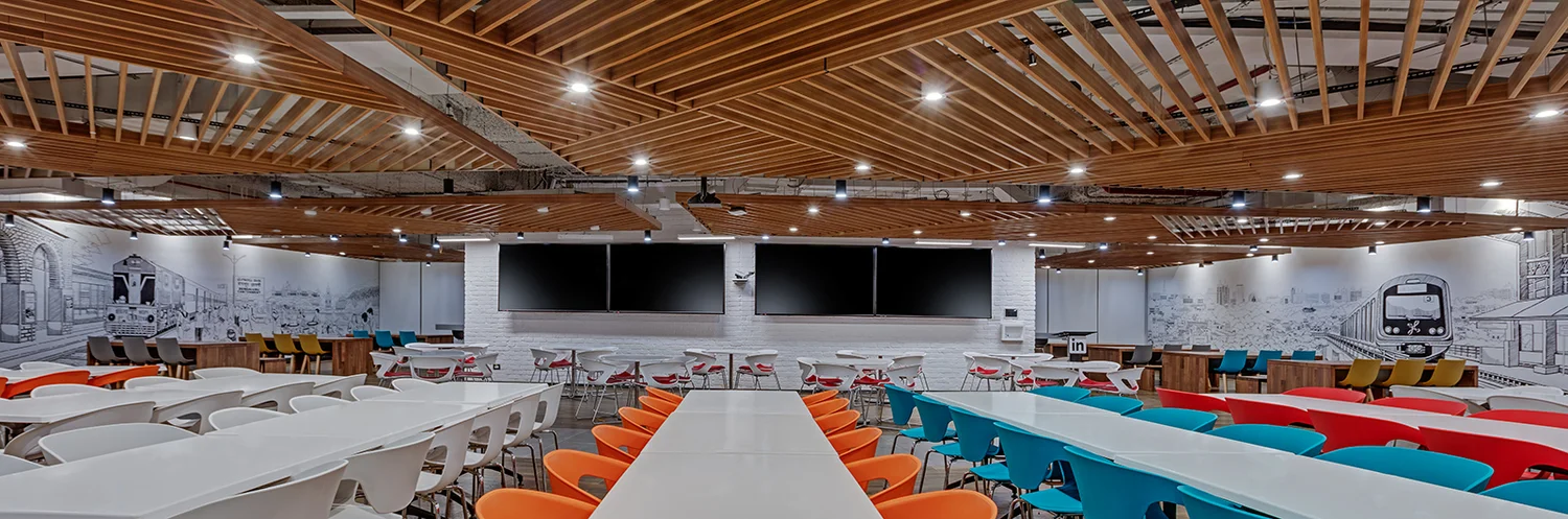 Linkedin-Bangalore-Office-All-Hands-Cafeteria-Bhushanraj