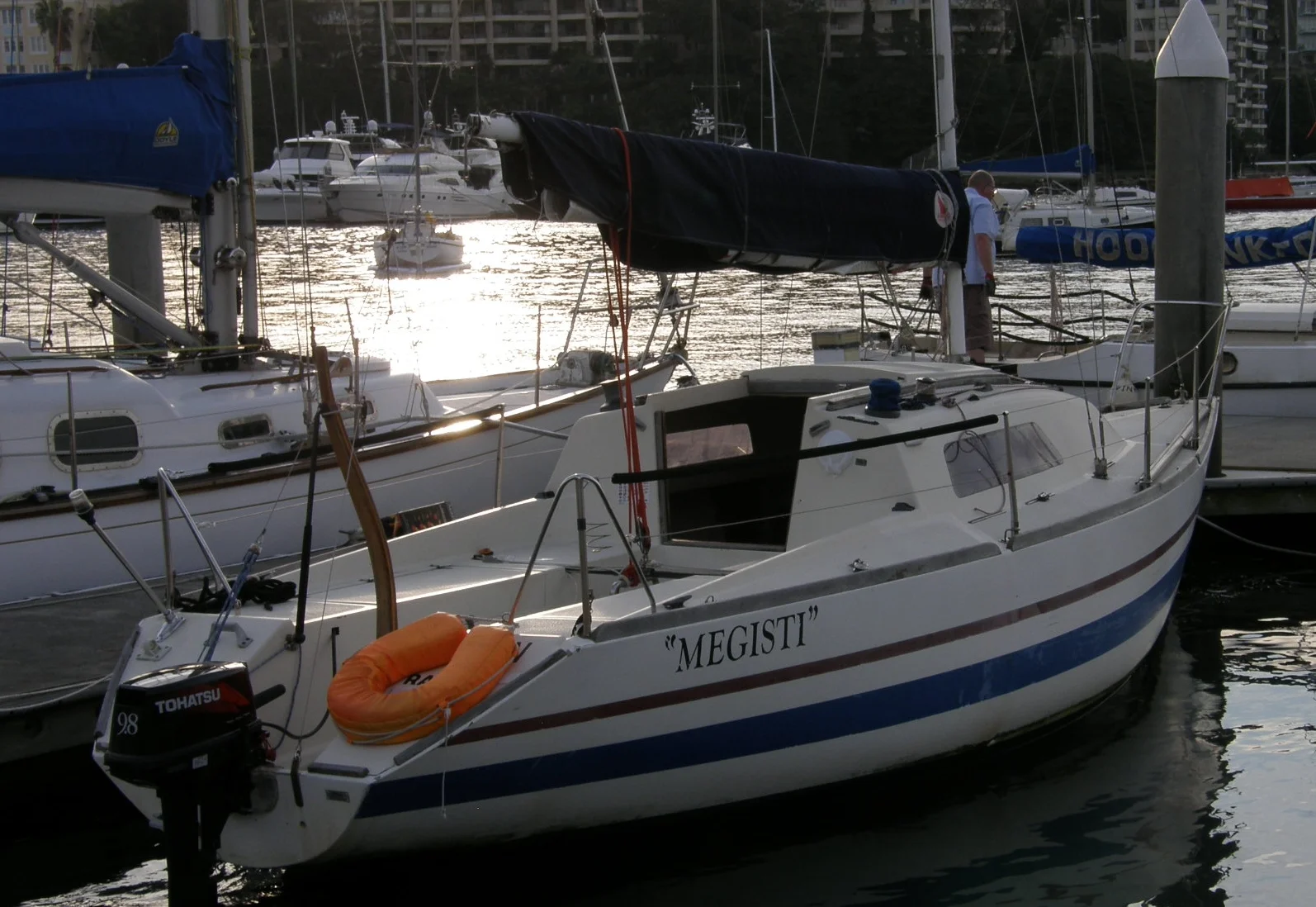 Winner of Race 1 - Megisti