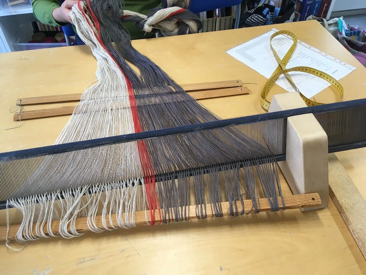 Textile 1 course at Glimåkra Folkhögskola Sweden