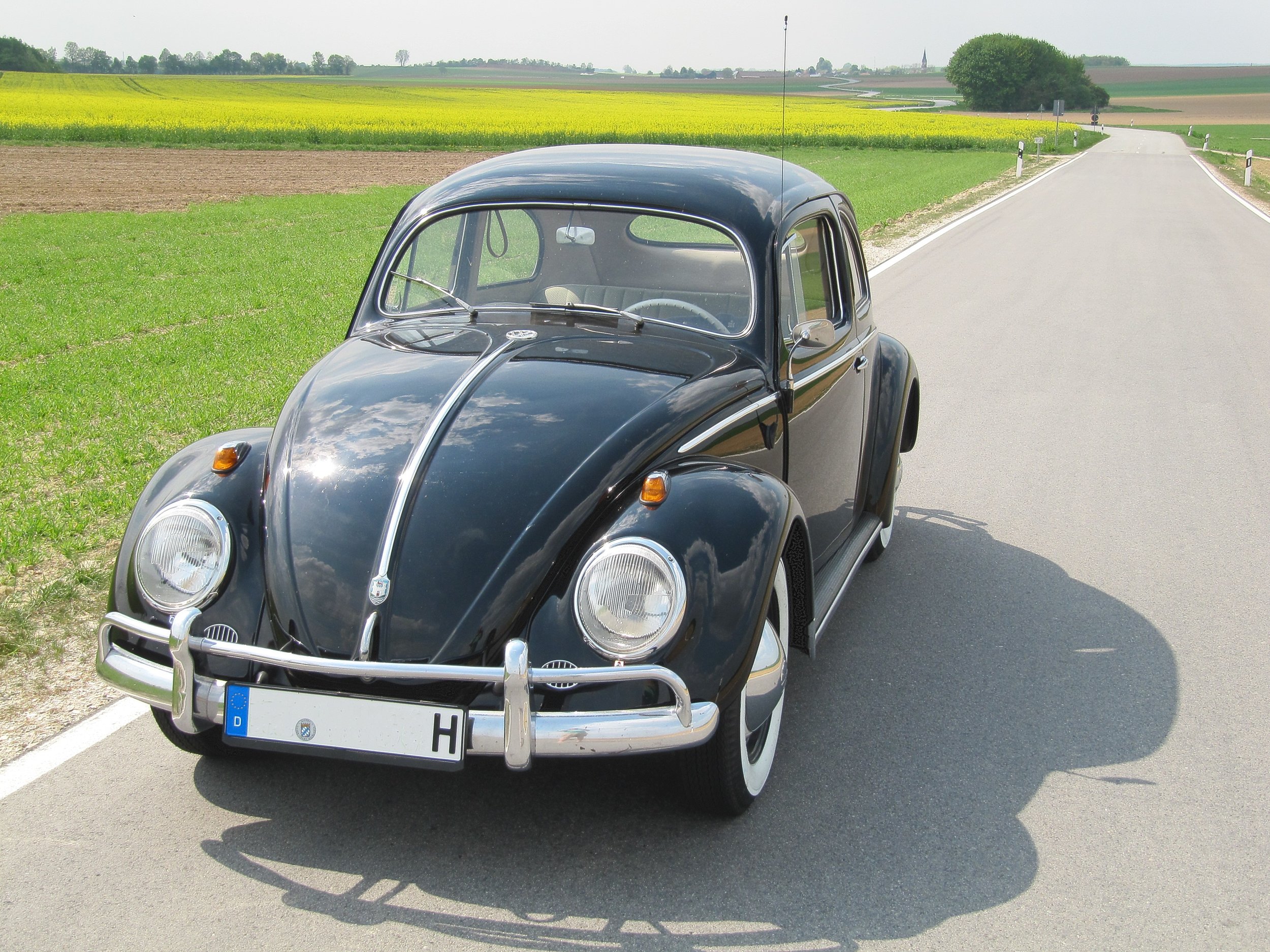 VW Beetle Ovali 1956