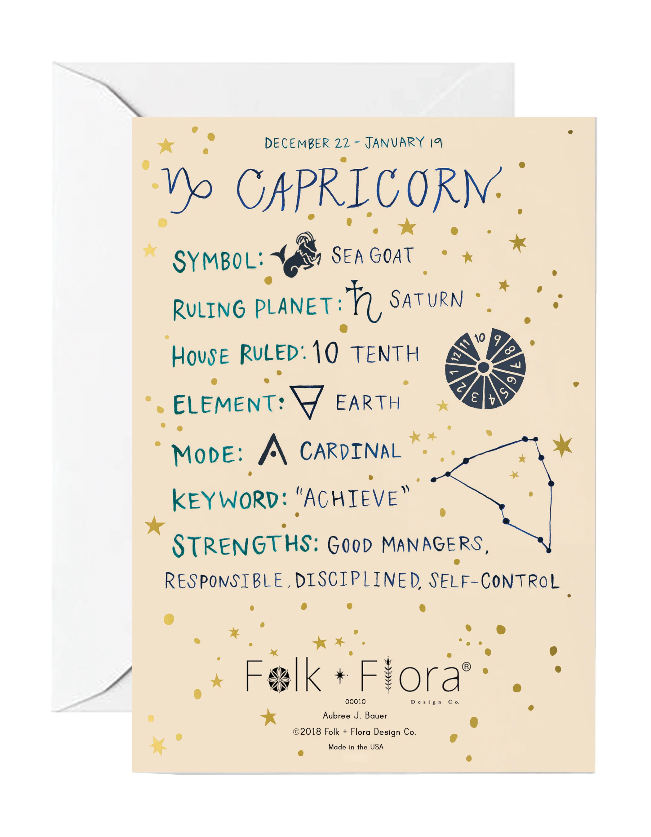 back capricorn gold foil.jpg