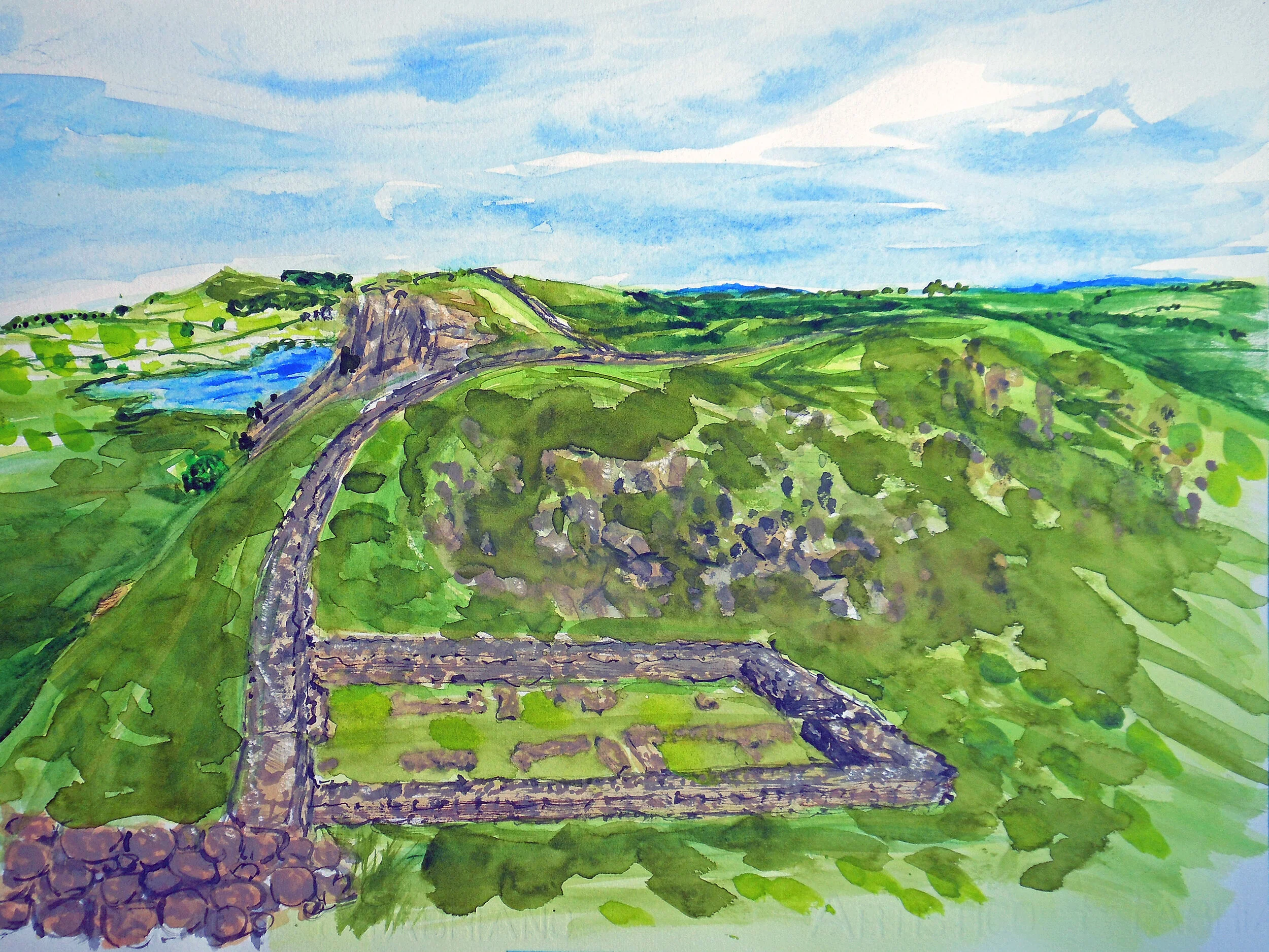 Hadrian's Wall, Northern England