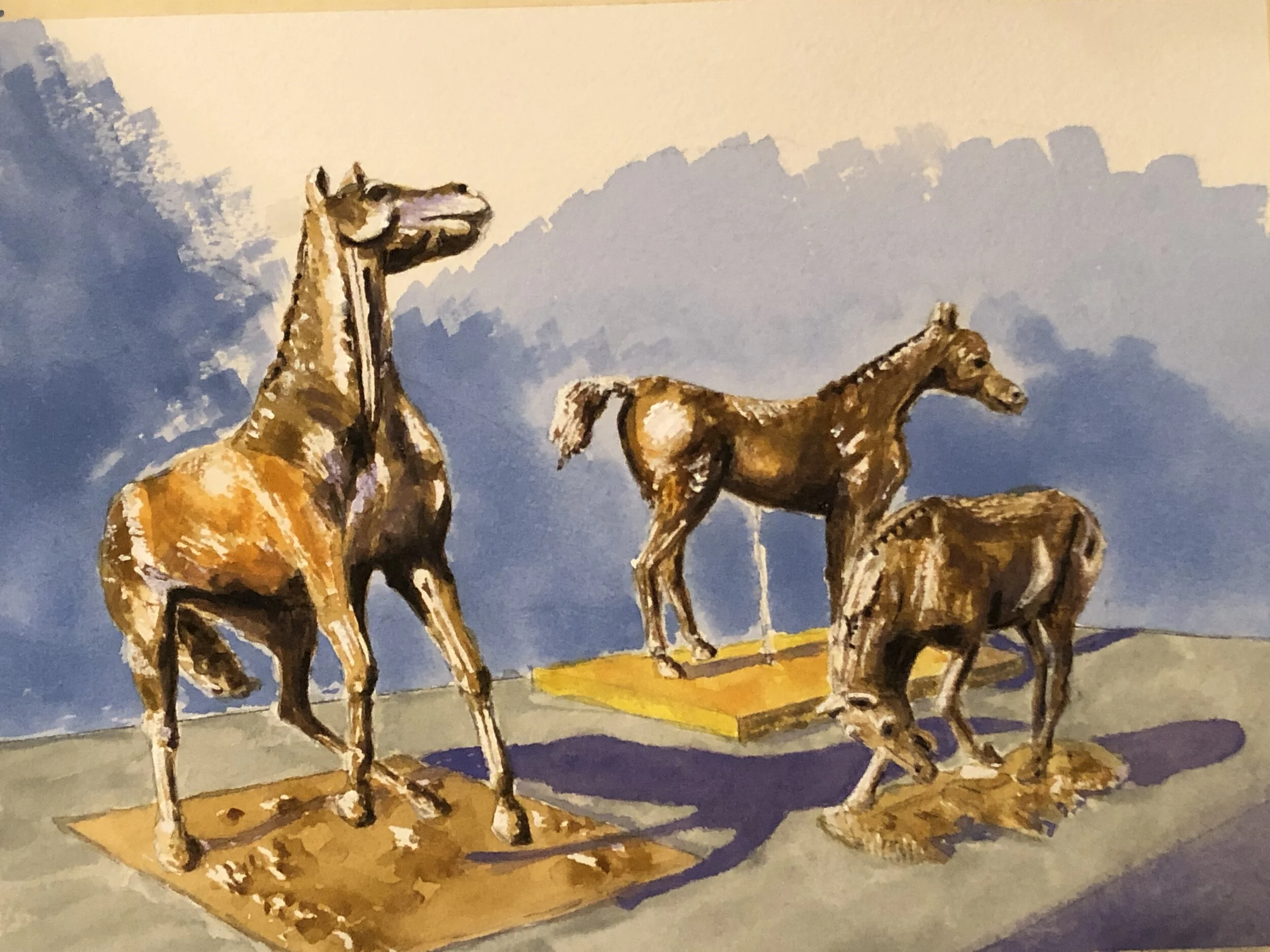  Addition of dark colors - and done!  