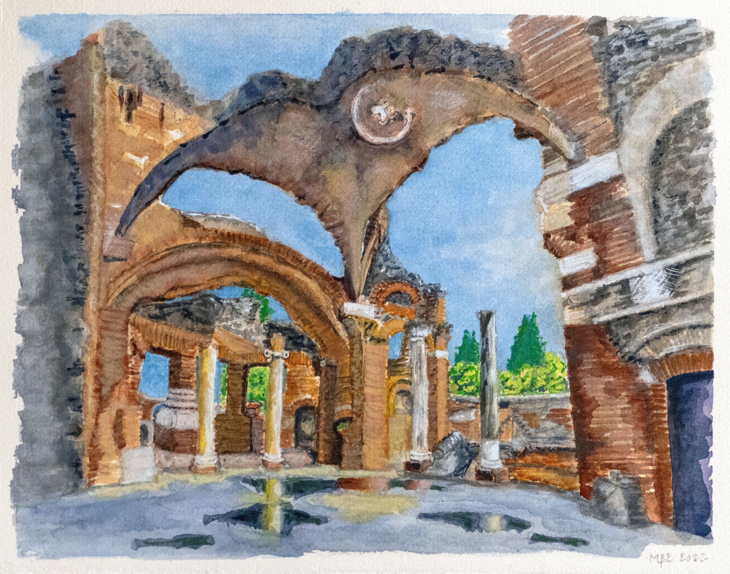 Grandi Terme, Villa Adriana, Tivoli