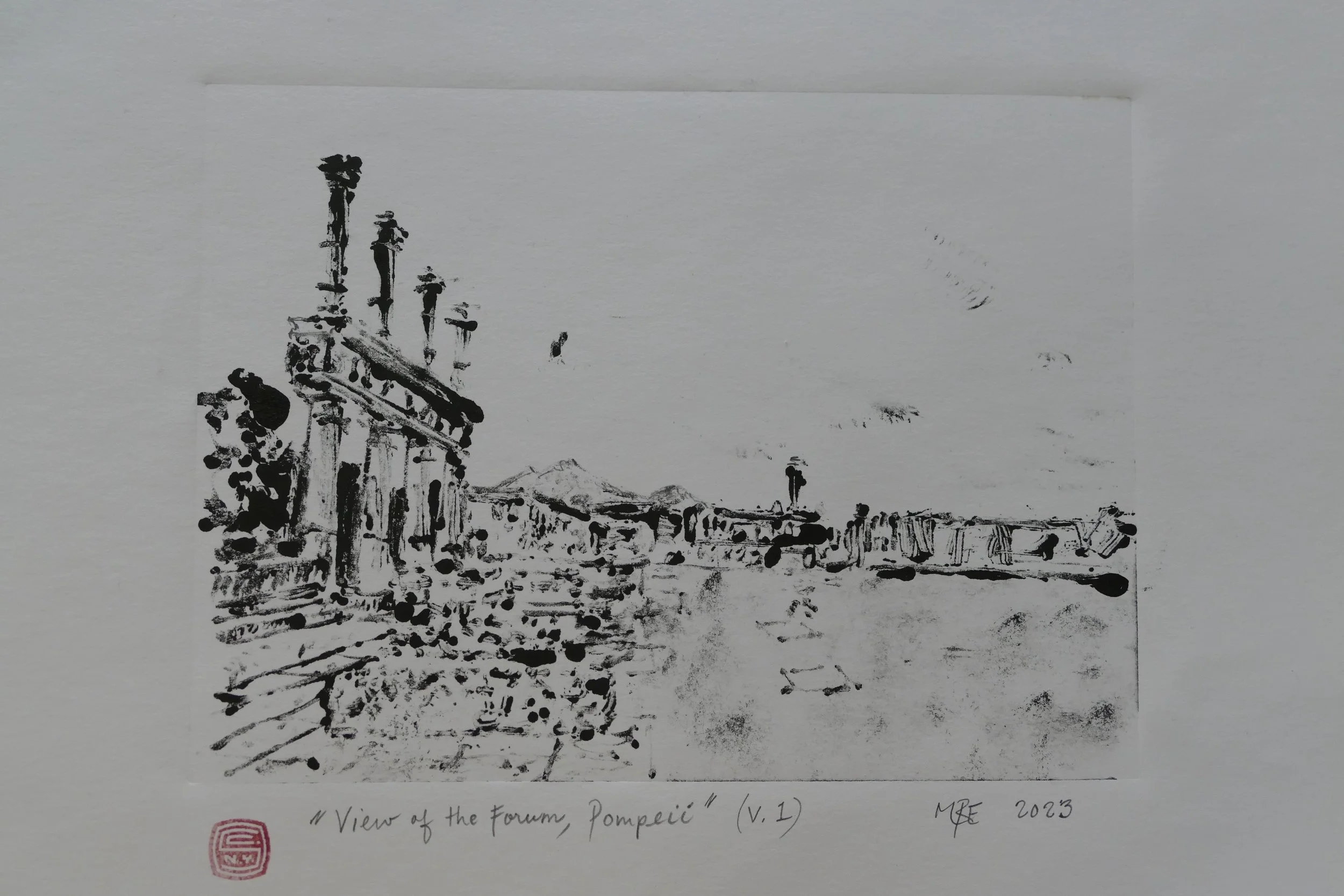 View of the Forum, Pompeii [v.1], 2023