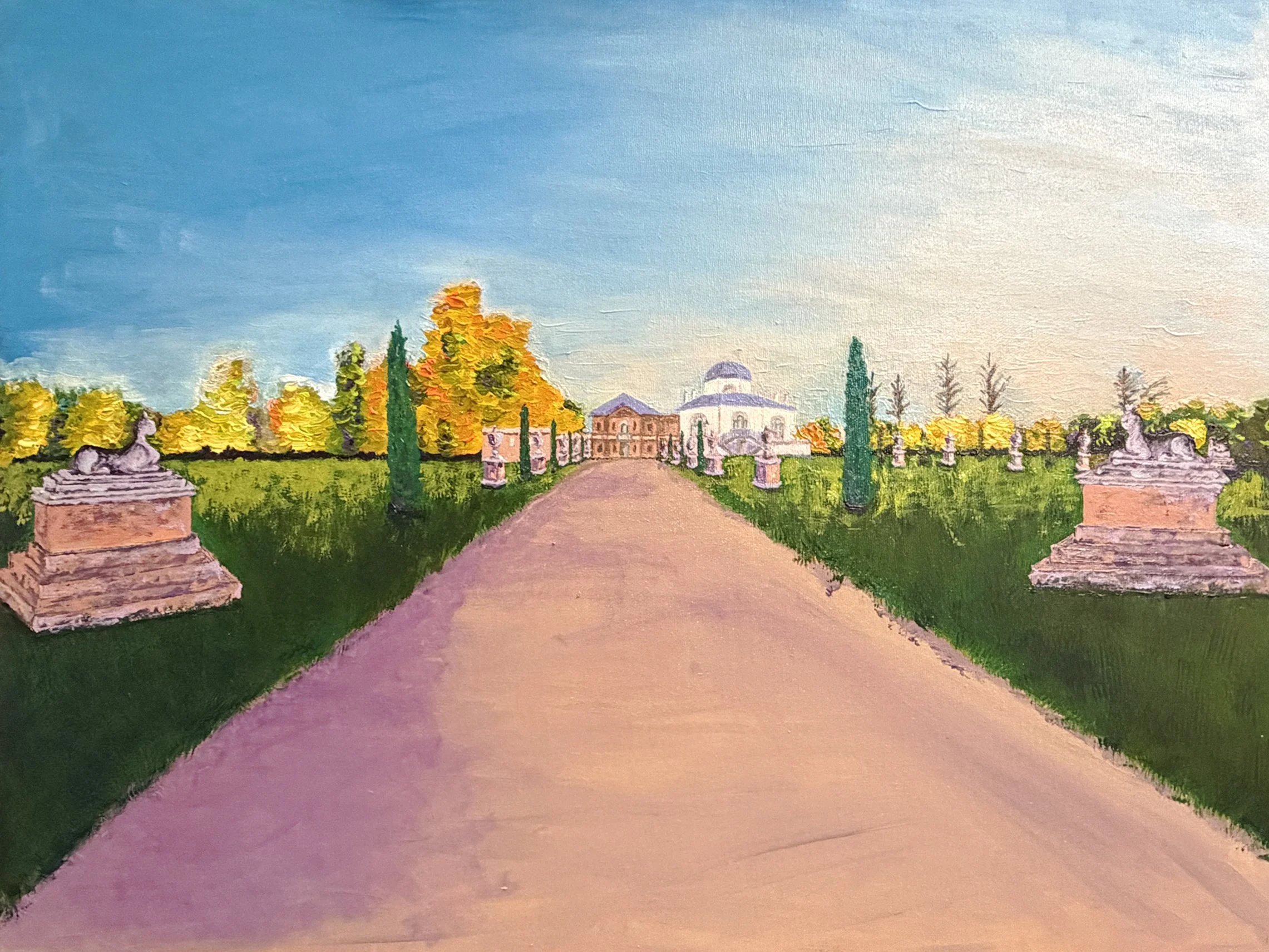 View of Chiswick House, London, UK