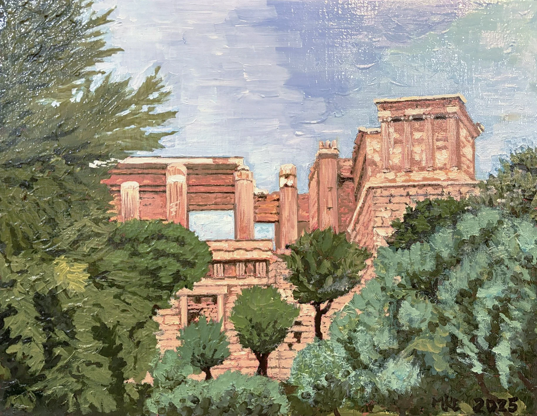 The Propylaia, The Acropolis, Athens, Greece, 2025 [11 x 14]