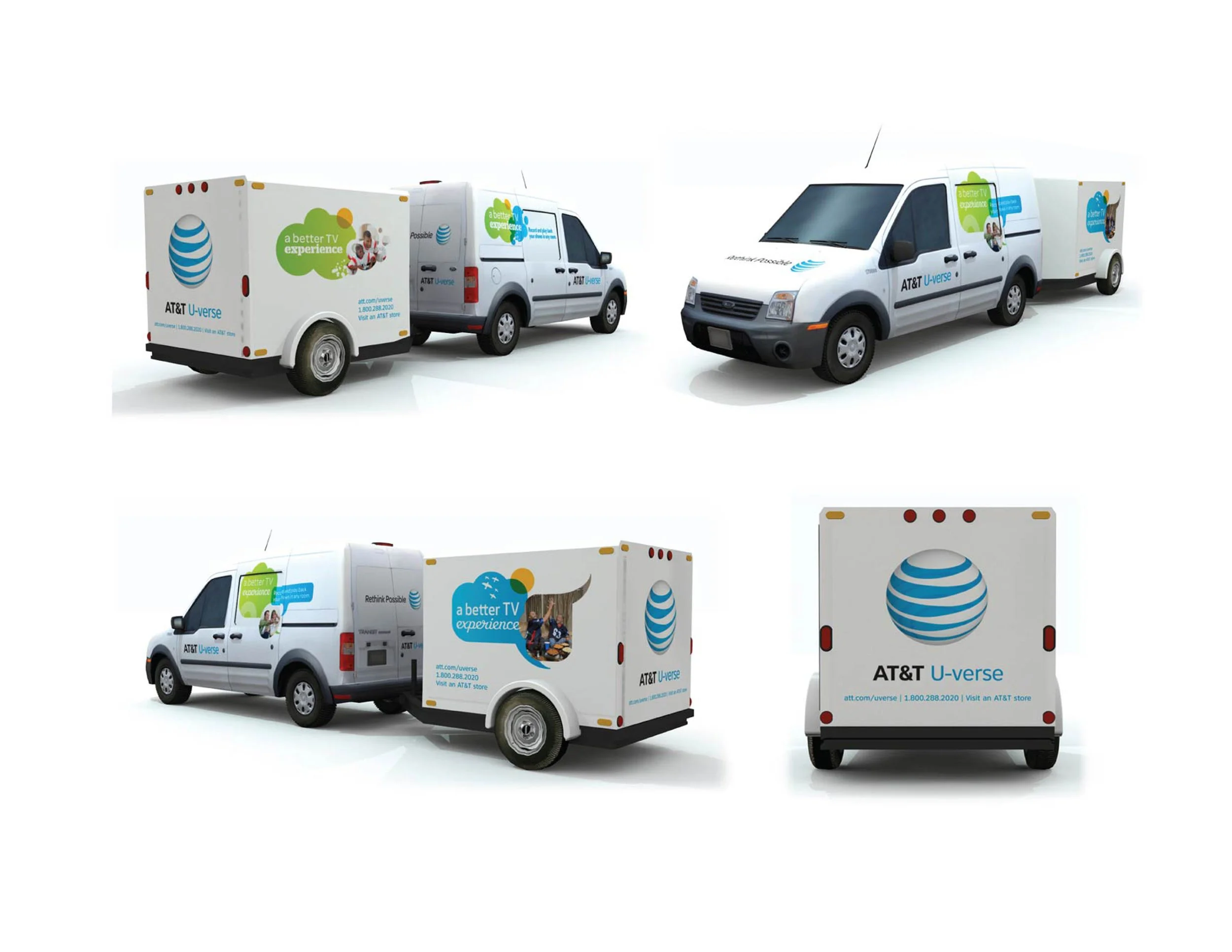 AT&T U-verse tour trailer