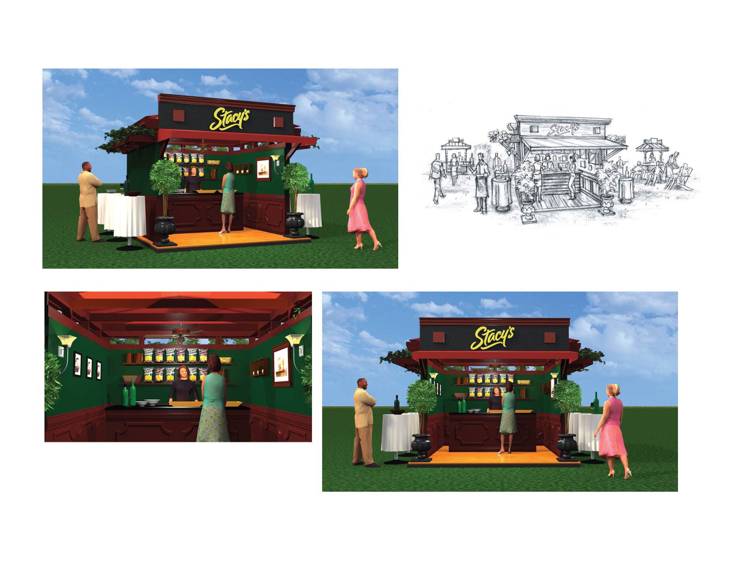 Stacy's Pita Chips Sampling Booth