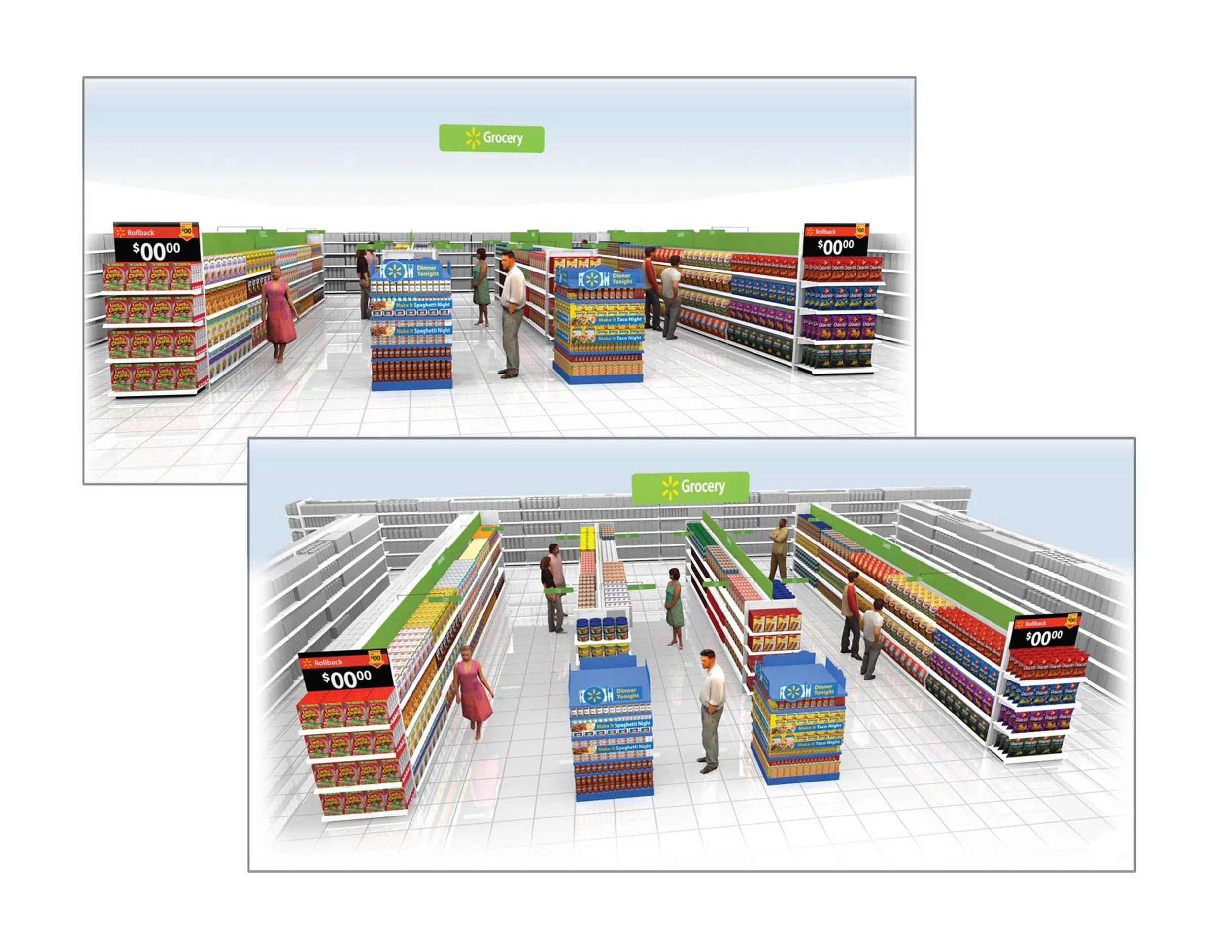 General Mills / Wal-Mart in-store promotions pre-viz