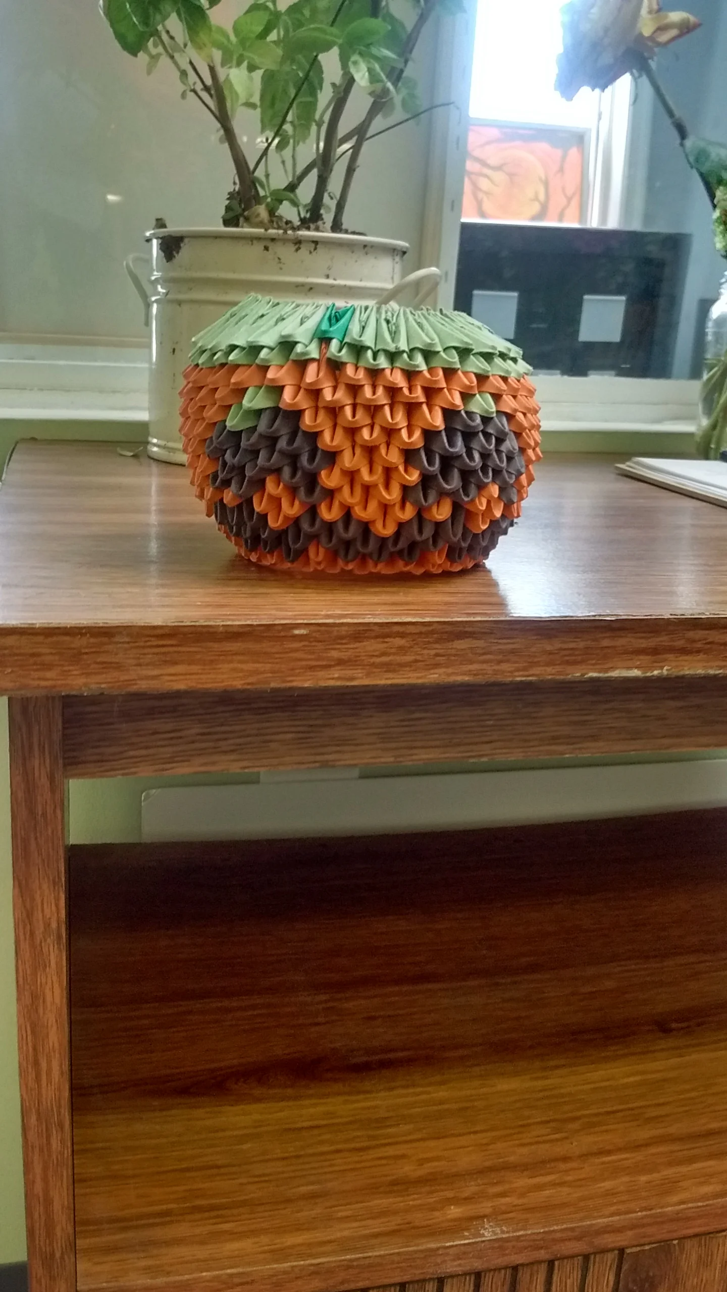 Pumpkin Origami