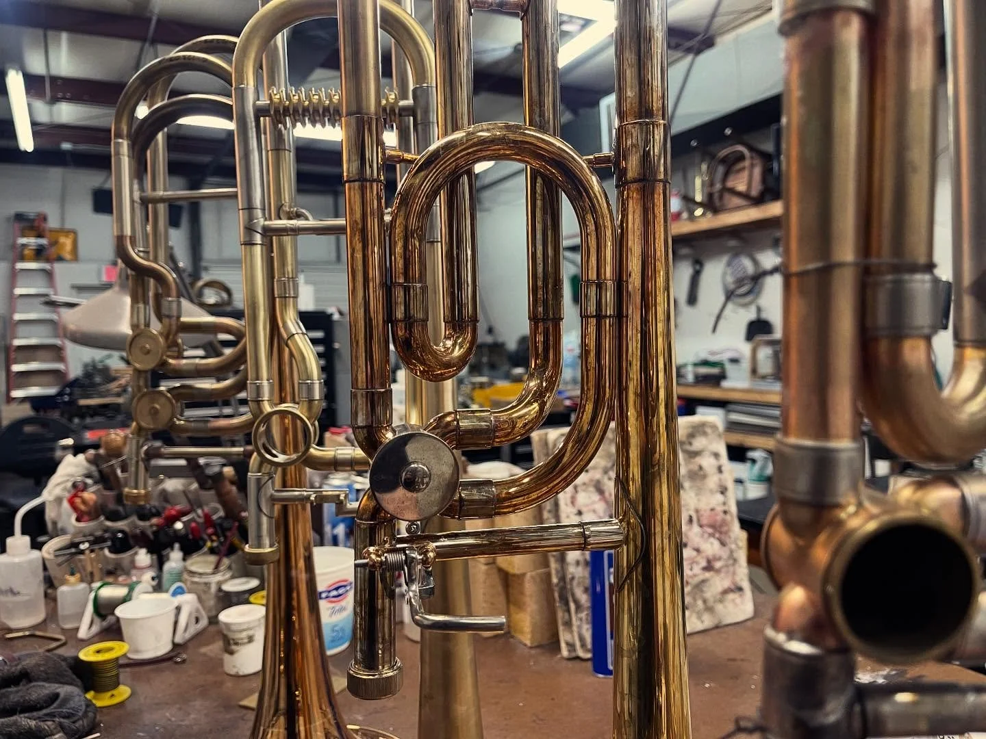 A few of the interesting projects I’m working on these days - always something unique on the bench and I like it that way!