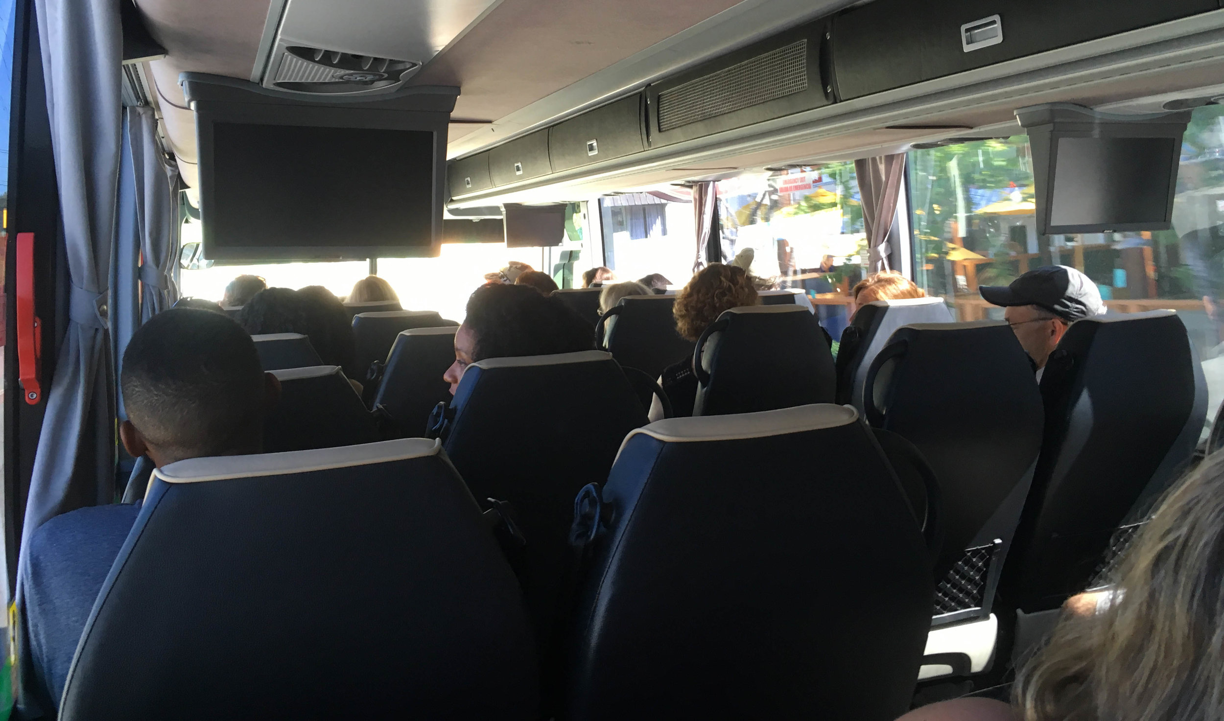 Our tour bus