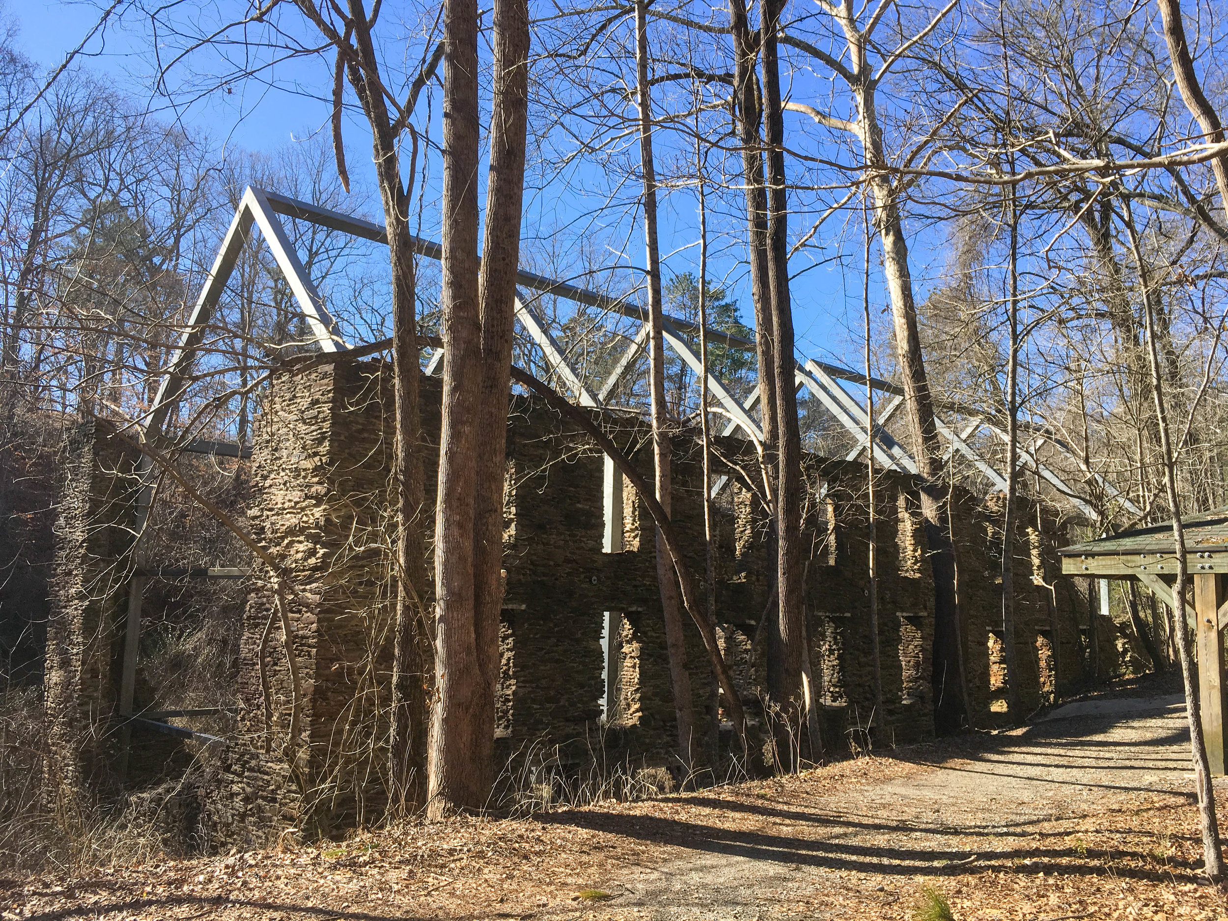 Concord Woolen Mill Ruins, January 21, 2019