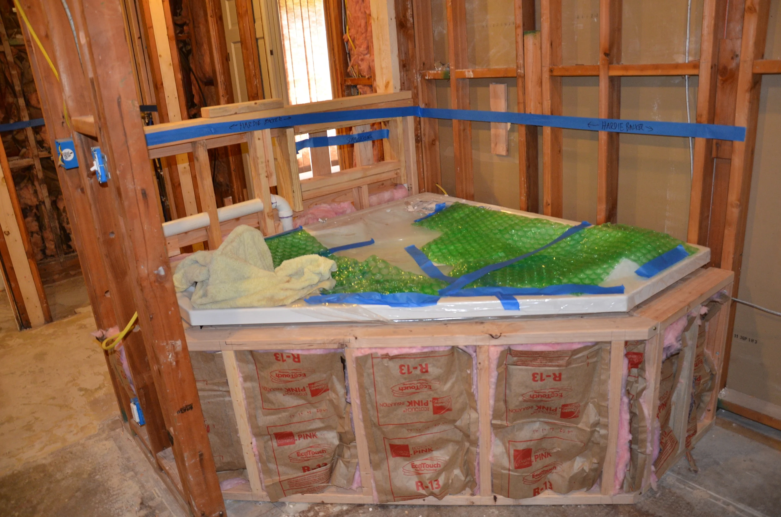 Master Bath Construction
