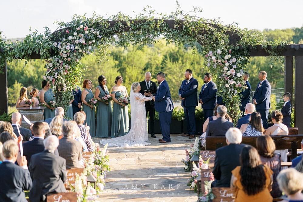Brittany + Zachary will forever have our hearts! Everything about their big day was stunning but their unwavering love for one another is what made it unforgettable. And look at those florals &ndash; wow! 

Officiant: Joe Crenshaw
Couple: Brittany + 