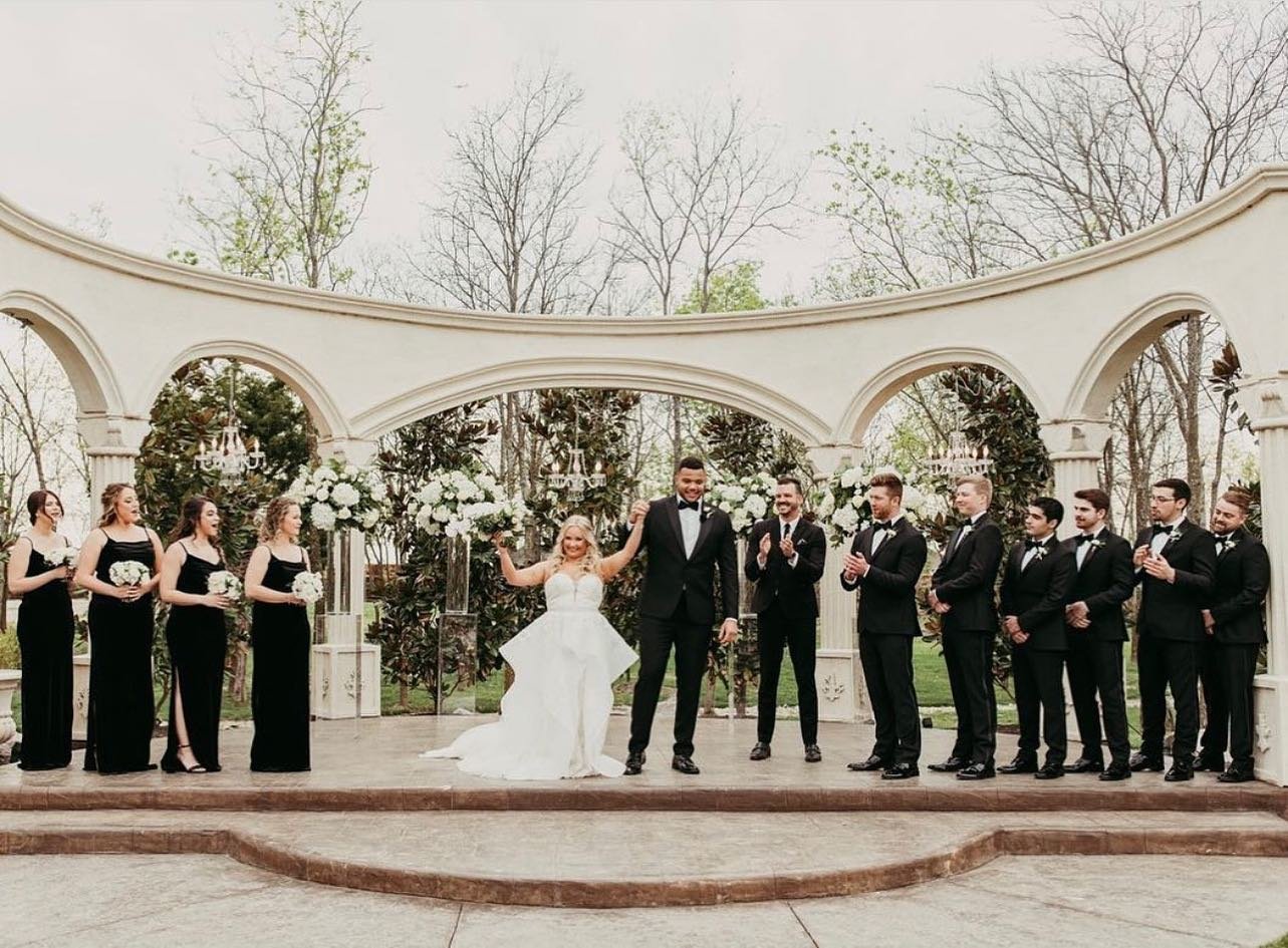 We&rsquo;re back after a long hiatus from social media and our first comeback post is to celebrate this @nfl stud @joenoteboom70 and his wife @marina_noteboom for not only tying the knot&hellip;but for also GOING TO THE SUPER BOWL!!! 🏈

We don&rsquo