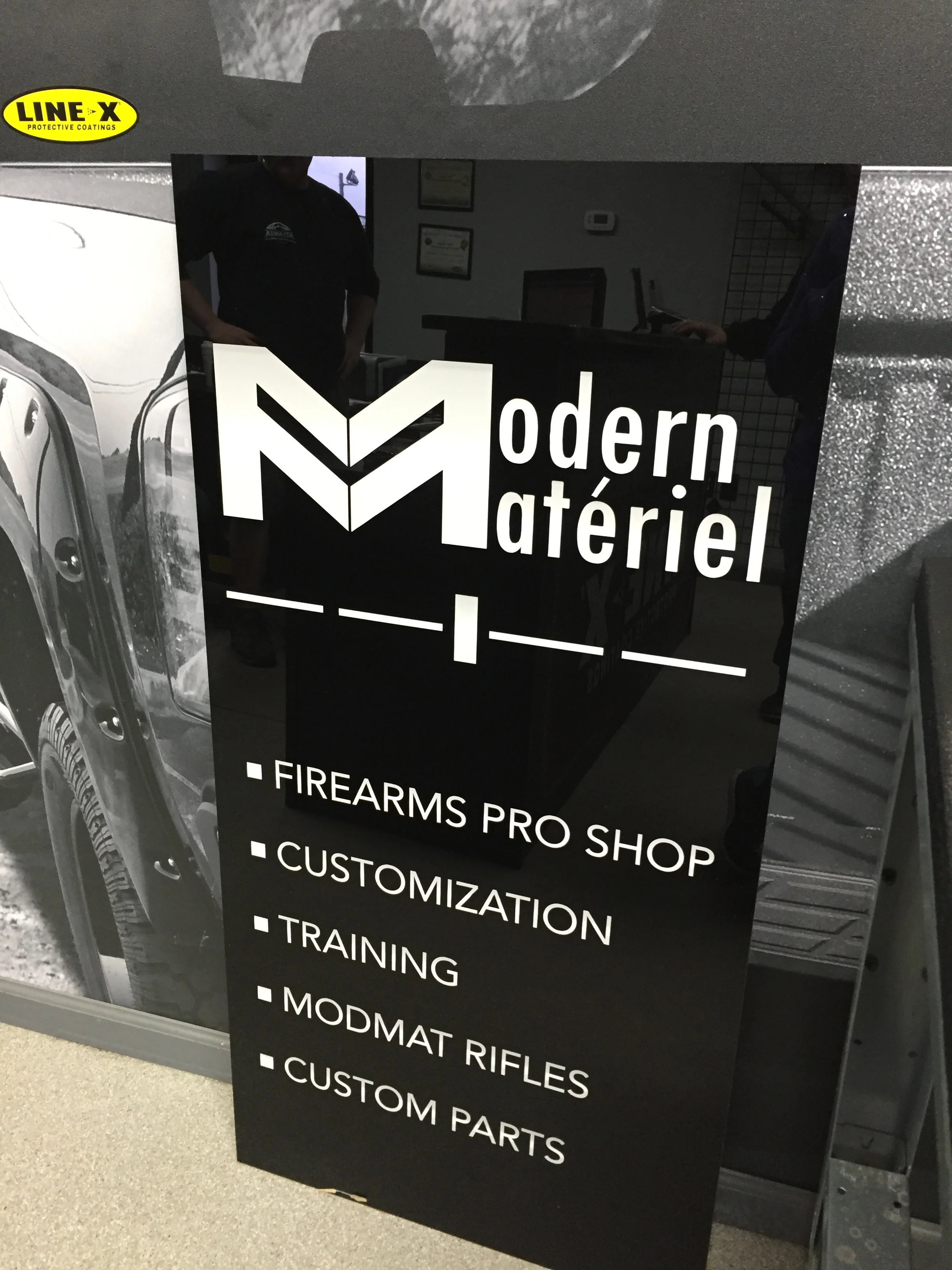 Showroom Sign