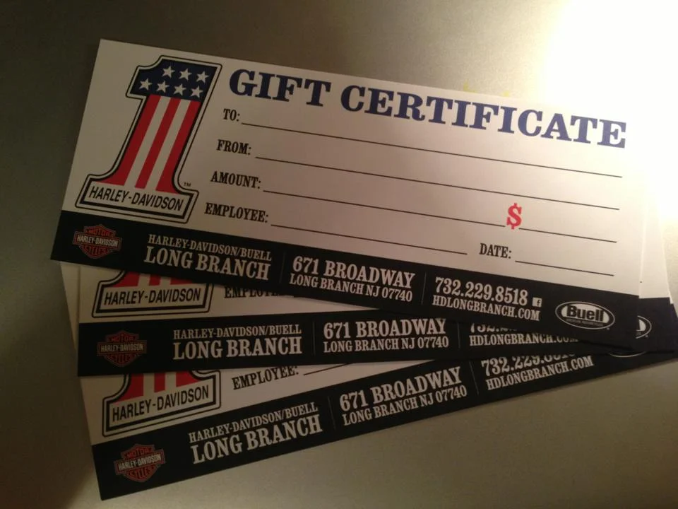 GIFT CERTIFICATE