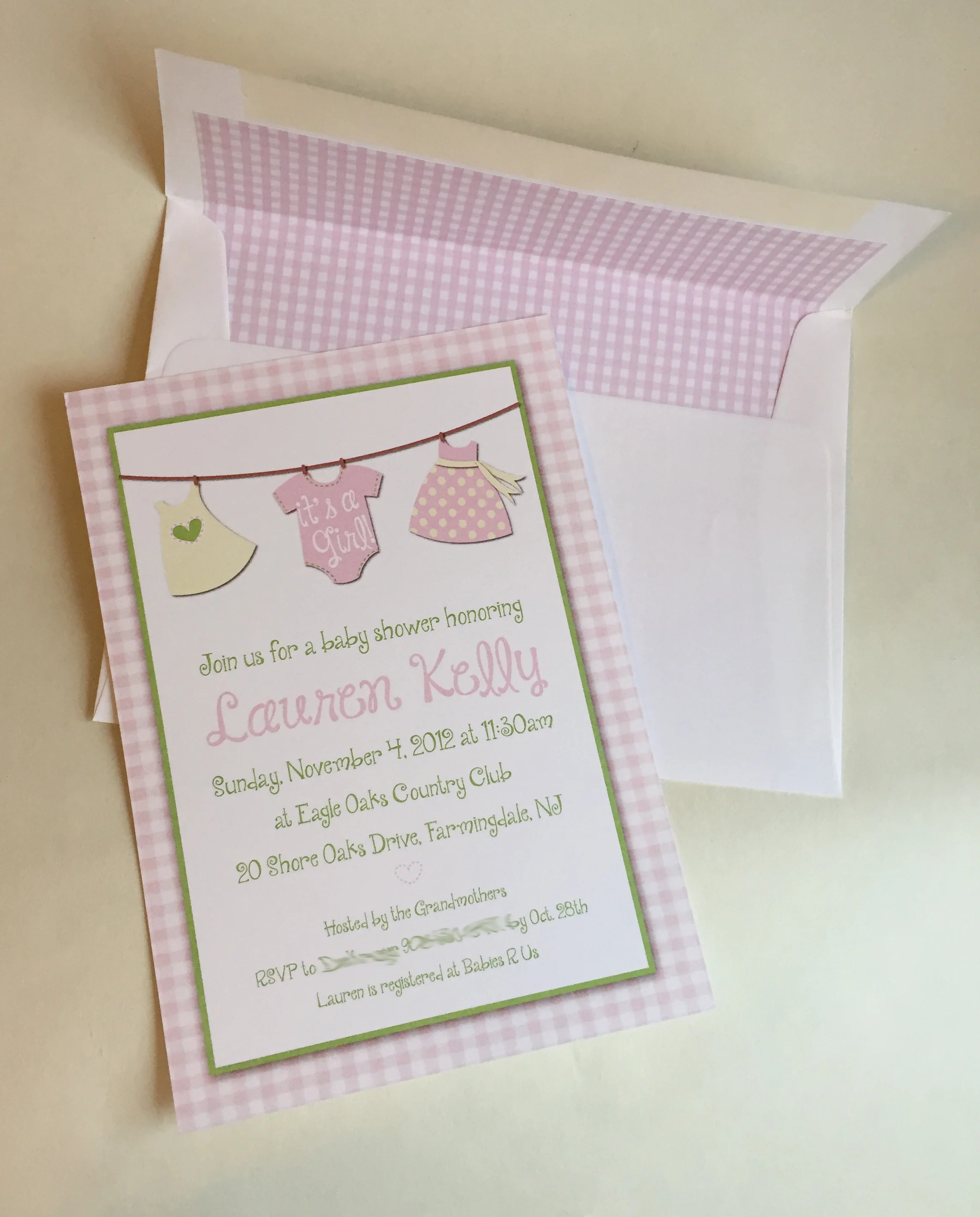 BABY SHOWER INVITATION