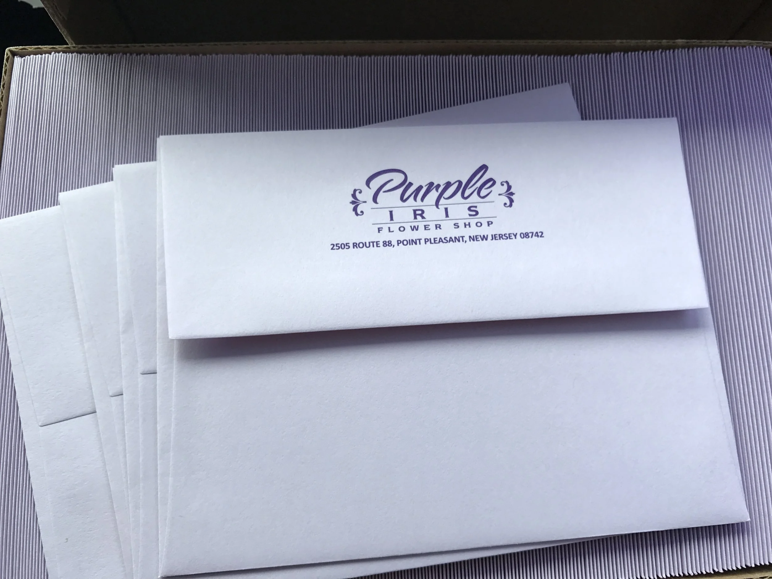 PURPLE ENVELOPES