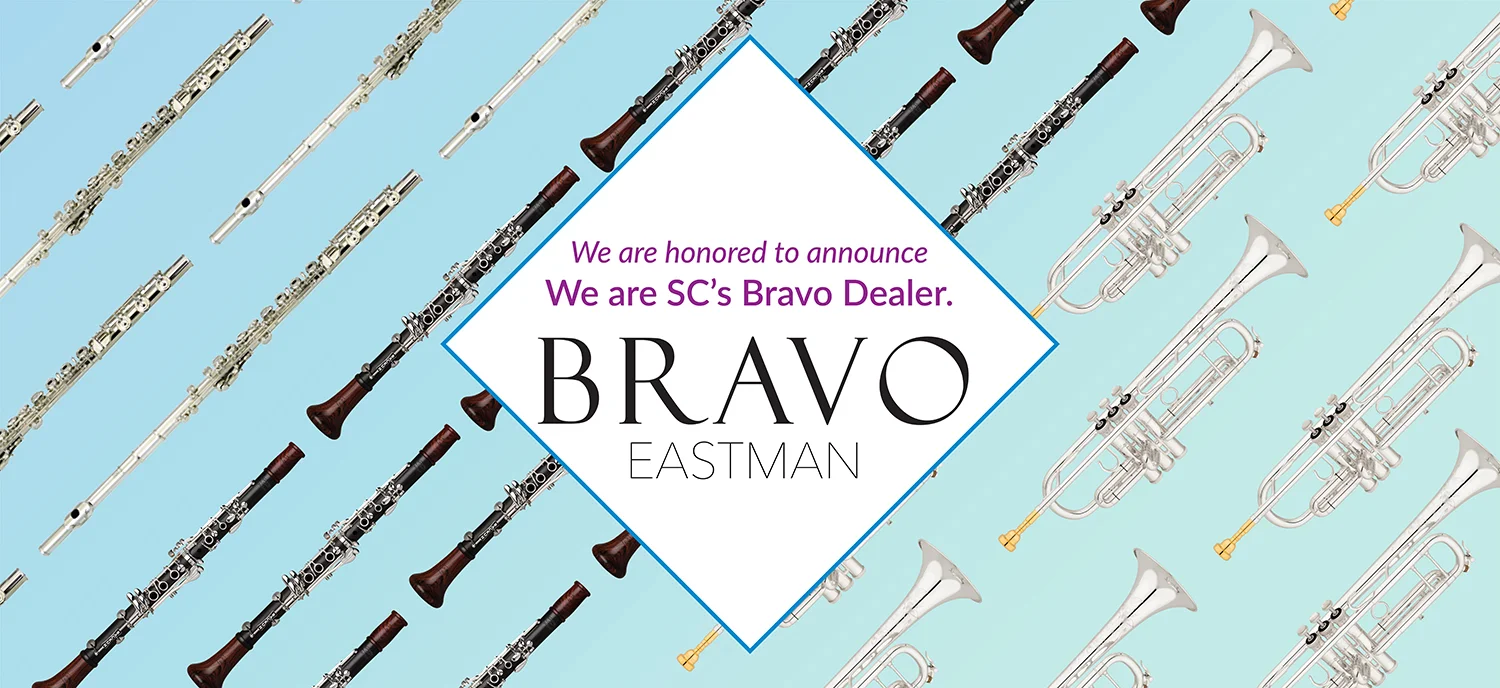 Instruments by Bravo, Eastman, WM. S. Haynes, Backun, S.E. Shires, exclusively at Musical Innovations in Greenville SC