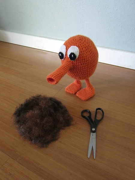   Q*bert. yarn, polyfill, 2011  