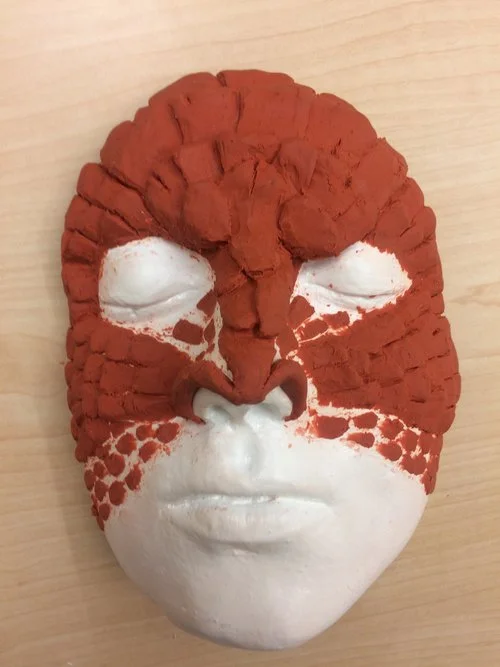 Facial prosthetic sculpt