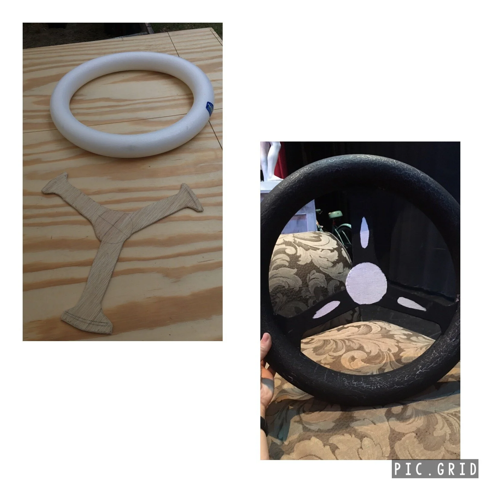 Floating Driver's Wheel