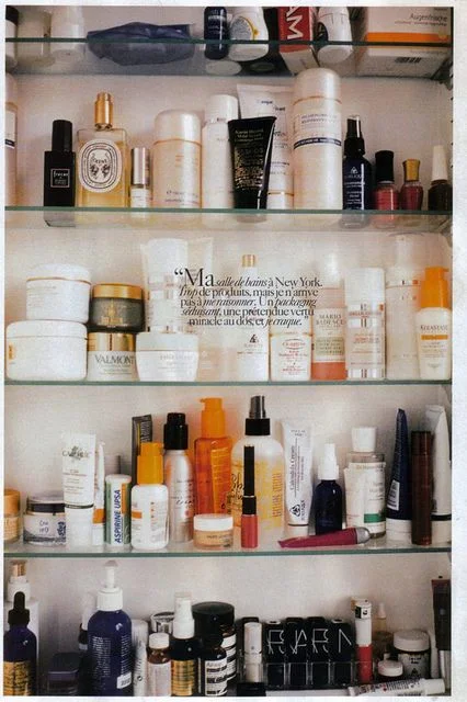  Sofia Coppola's medicine cabinet © 2004 Conde Nast.