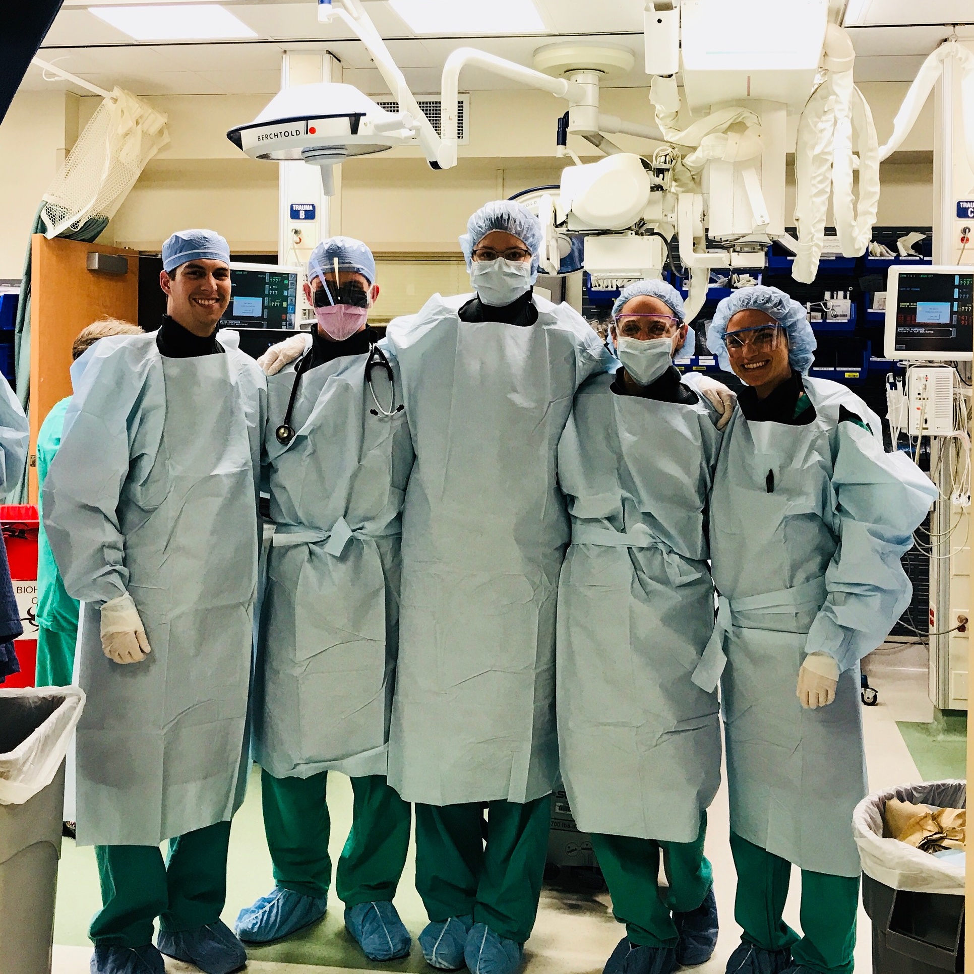 Trauma Surgery, AMC, 2017