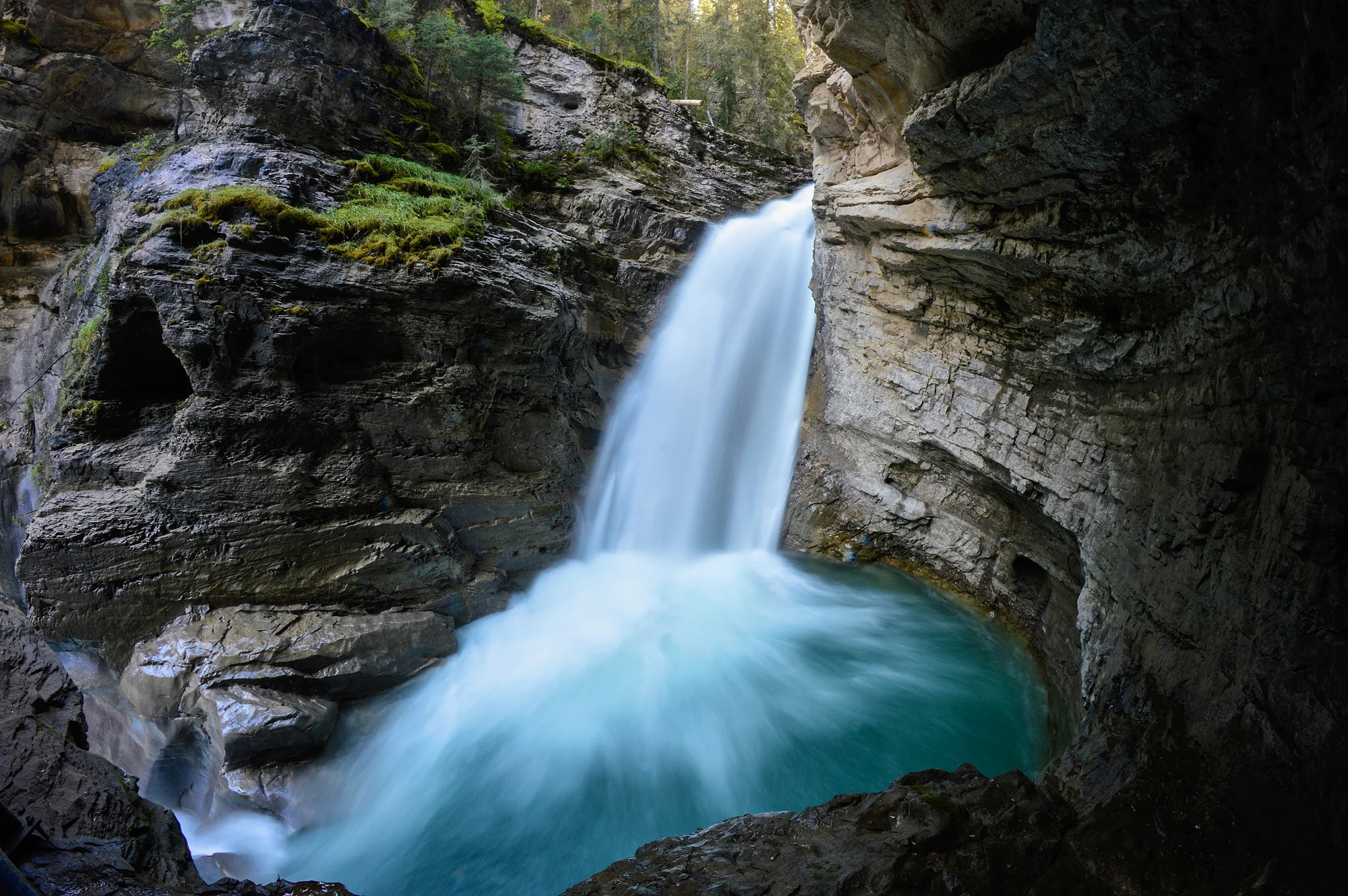 Lower Falls taken on another Banff trip from the tunnel